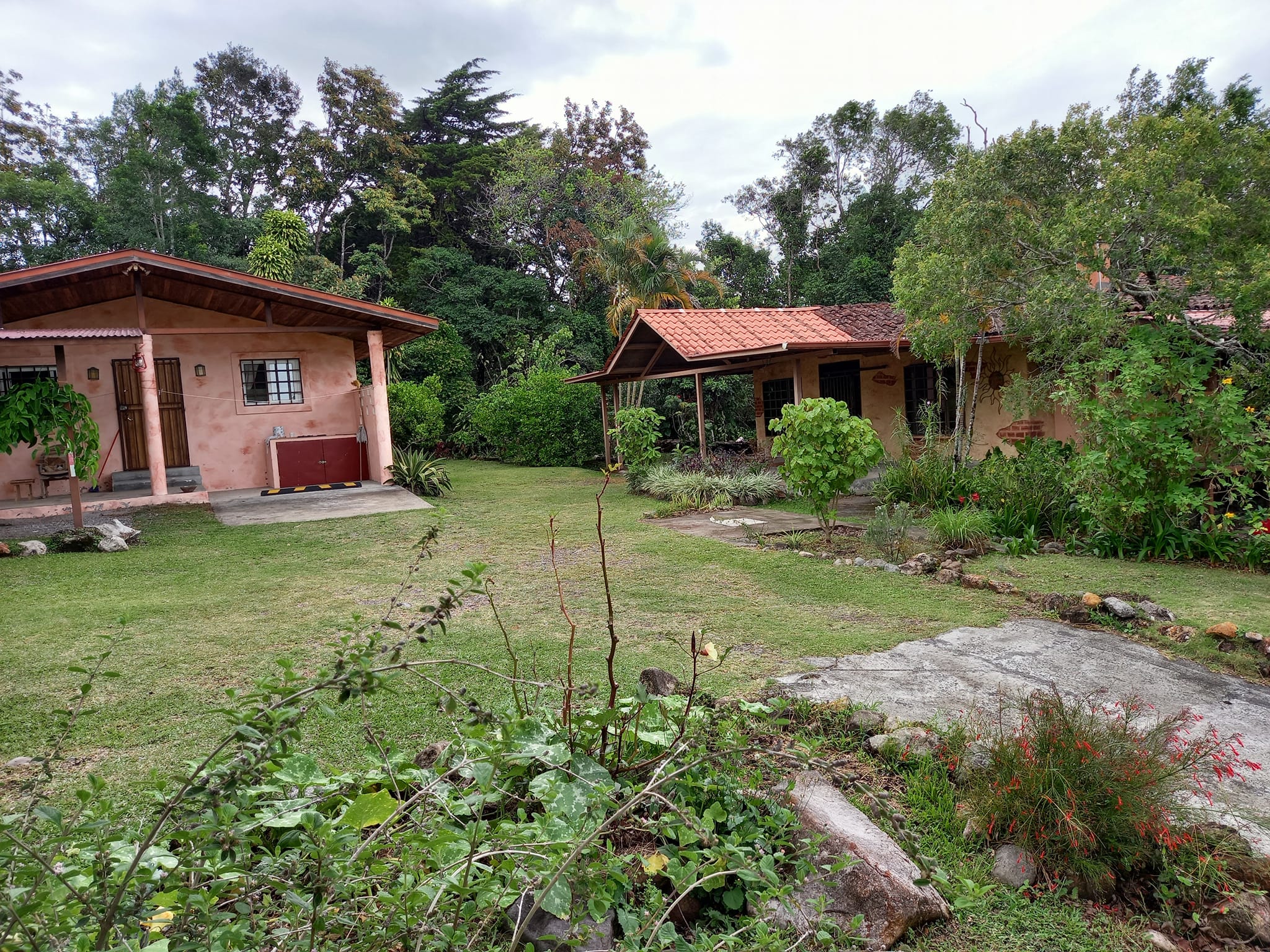 Casita and Main House on right